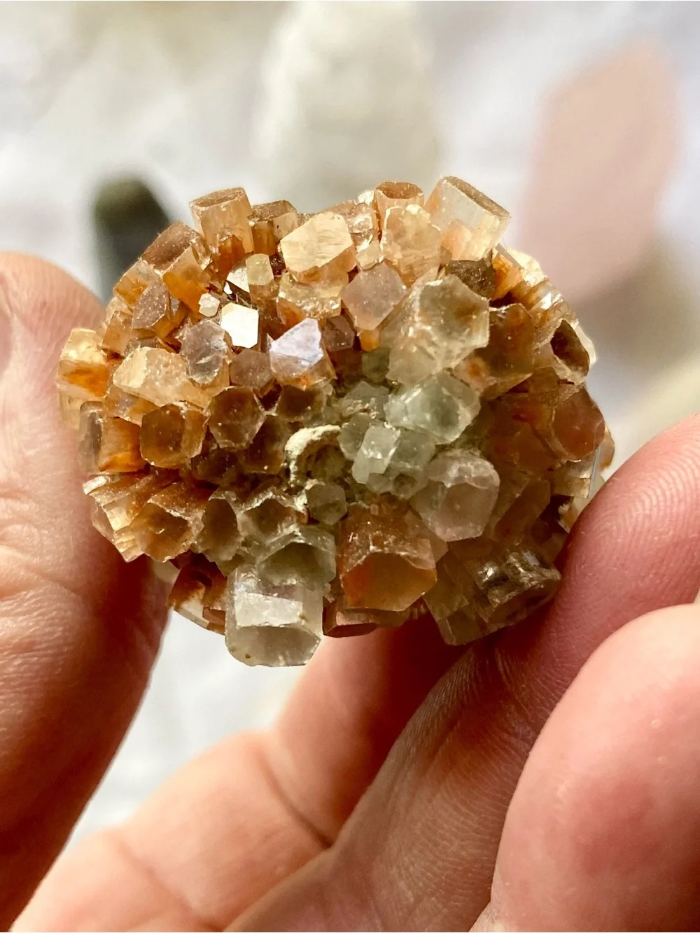 Crystal set curated hand